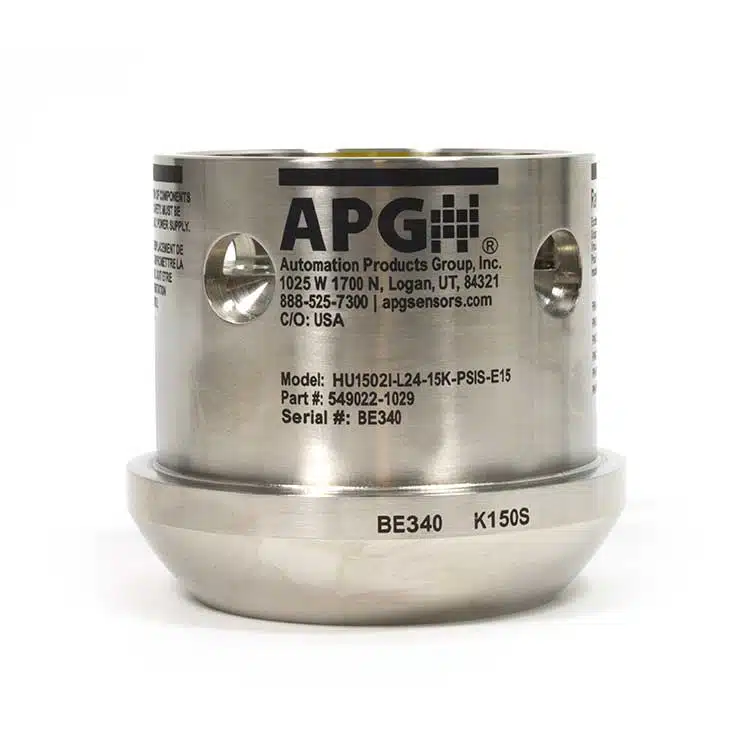 APG's Recalibratable Hammer Union Pressure Transducer