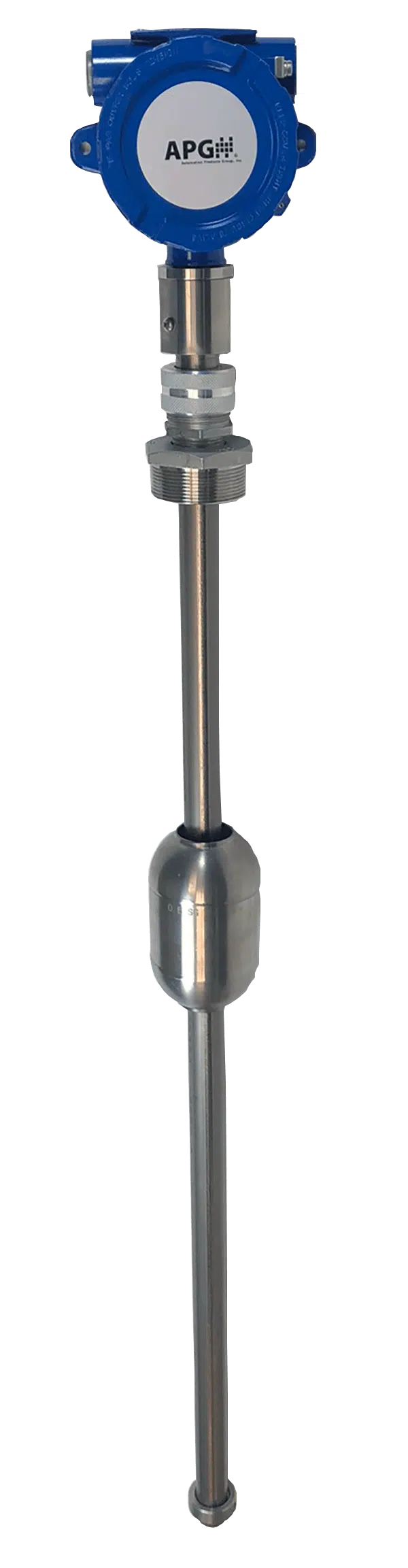 APG's API 18.2 MPX-T Titanium Stem, Custody Transfer Approved, Magnetostrictive Level Probe