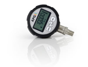 The PG7 digital pressure gauge lets you adjust the full scale range as needed