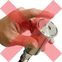 Avoid touching a pressure sensor's diaphragm