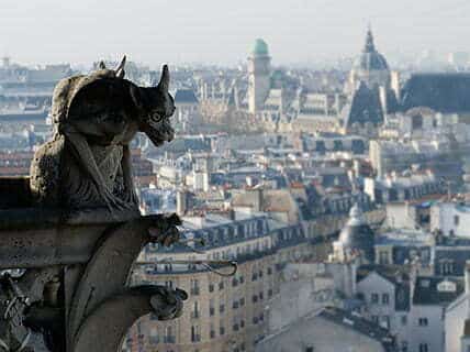 notre dame gargoyle