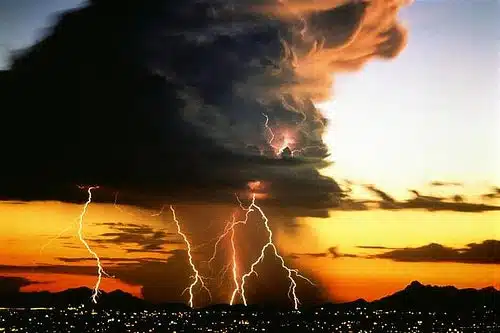 Lightning strikes can disable electrical equipment if not properly designed.