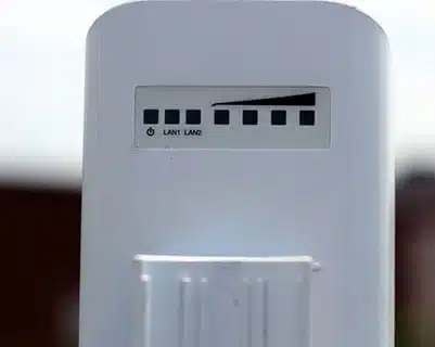 wireless mesh radio LED signal indicators