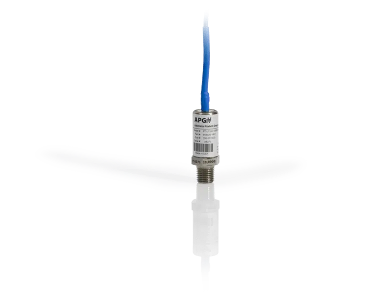 A pressure transducer is technically a sensor without an amplified signal