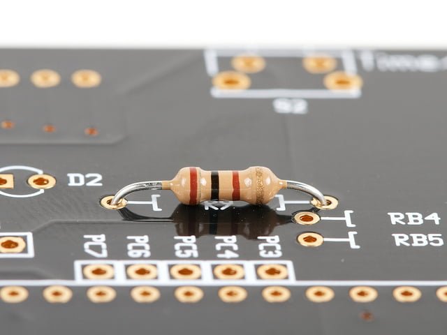 Resistor on a Circuit Board