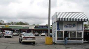 Spring water vending kiosk