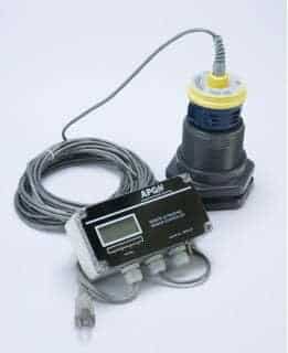 APG's DCR controller and DST ultrasonic level sensor