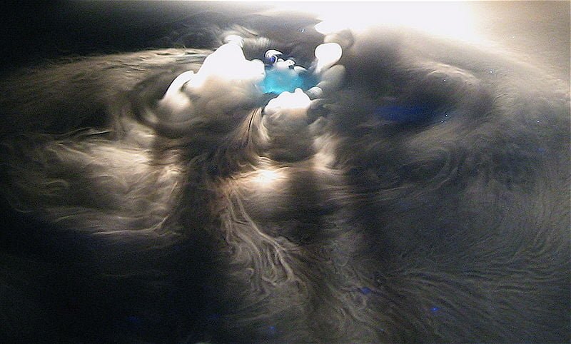 Vapor layers can disrupt the air column between an ultrasonic sensor and its target